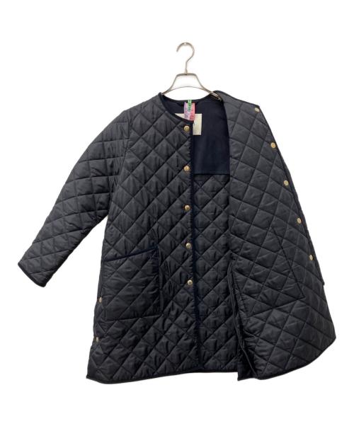 MACKINTOSH（マッキントッシュ）MACKINTOSH (マッキントッシュ) ロングキルティングコート ブラック サイズ:8の古着・服飾アイテム