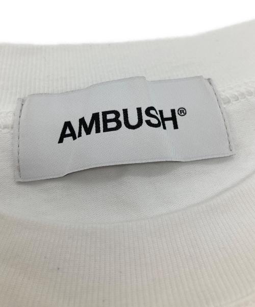 AMBUSH（アンブッシュ）AMBUSH (アンブッシュ) Amazon (アマゾン) Tシャツ ホワイト サイズ:4の古着・服飾アイテム