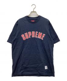 SUPREME（シュプリーム）の古着「18AW Printed Arc S/S TOP」｜ネイビー