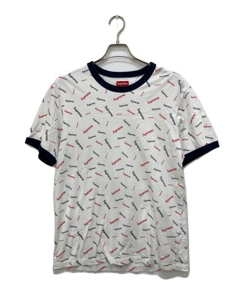 SUPREME（シュプリーム）SUPREME (シュプリーム) 18FW Scatter Ringer ホワイト サイズ:Mの古着・服飾アイテム