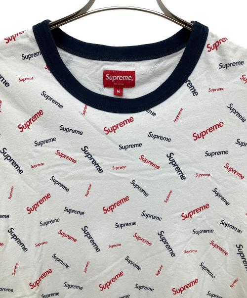 SUPREME（シュプリーム）SUPREME (シュプリーム) 18FW Scatter Ringer ホワイト サイズ:Mの古着・服飾アイテム