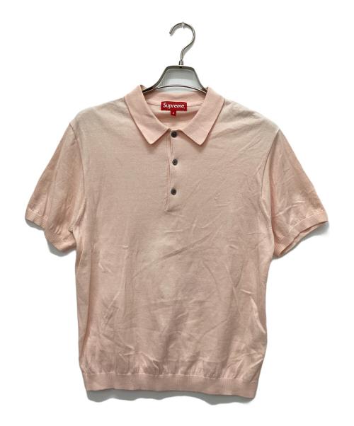 SUPREME（シュプリーム）Supreme (シュプリーム) ポロシャツ ピンク サイズ:Sの古着・服飾アイテム