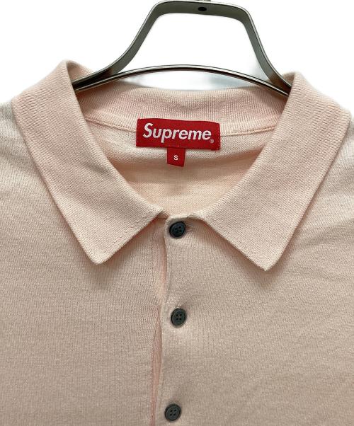SUPREME（シュプリーム）Supreme (シュプリーム) ポロシャツ ピンク サイズ:Sの古着・服飾アイテム