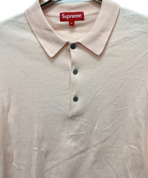 SUPREME（シュプリーム）Supreme (シュプリーム) ポロシャツ ピンク サイズ:Sの古着・服飾アイテム