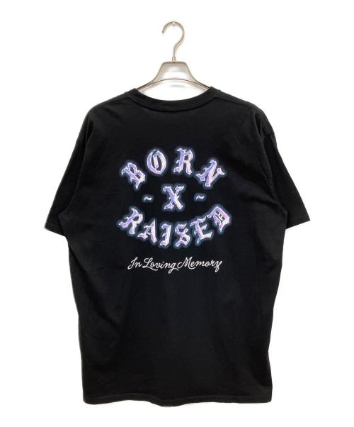 BORN X RAISED（ボーン レイズド）BORN X RAISED (ボーン レイズド) プリントTシャツ ブラック サイズ:2XLの古着・服飾アイテム
