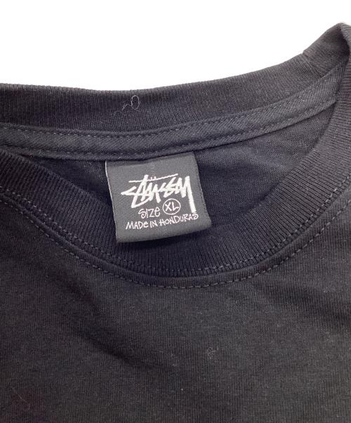 stussy（ステューシー）stussy (ステューシー) worldtour T ブラック サイズ:XLの古着・服飾アイテム