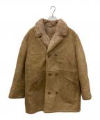 BURTONバートン）の古着「ムートン裏ボアジャケット」｜ブラウン