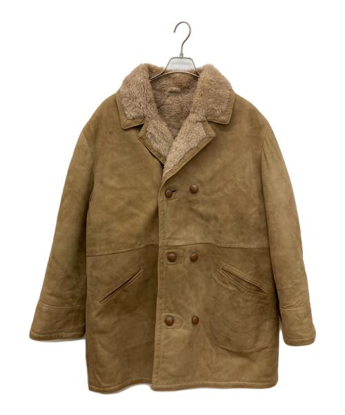 BURTON（バートン）BURTON (バートン) ムートン裏ボアジャケット ブラウン サイズ:44の古着・服飾アイテム