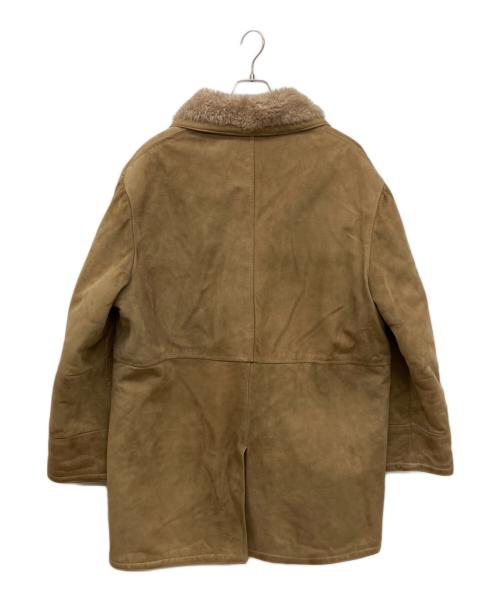BURTON（バートン）BURTON (バートン) ムートン裏ボアジャケット ブラウン サイズ:44の古着・服飾アイテム