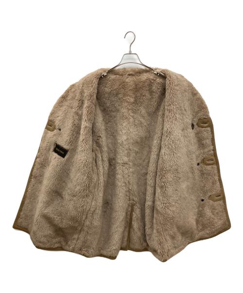 BURTON（バートン）BURTON (バートン) ムートン裏ボアジャケット ブラウン サイズ:44の古着・服飾アイテム