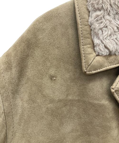 BURTON（バートン）BURTON (バートン) ムートン裏ボアジャケット ブラウン サイズ:44の古着・服飾アイテム