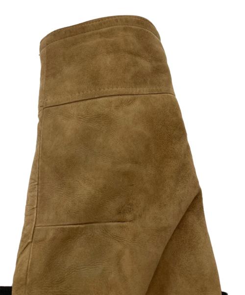 BURTON（バートン）BURTON (バートン) ムートン裏ボアジャケット ブラウン サイズ:44の古着・服飾アイテム