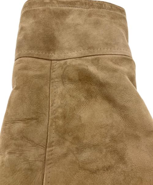 BURTON（バートン）BURTON (バートン) ムートン裏ボアジャケット ブラウン サイズ:44の古着・服飾アイテム