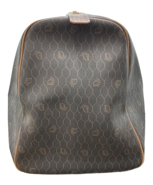 Christian Dior（クリスチャン ディオール）Christian Dior (クリスチャン ディオール) ハニカムボストンバッグ ブラウンの古着・服飾アイテム