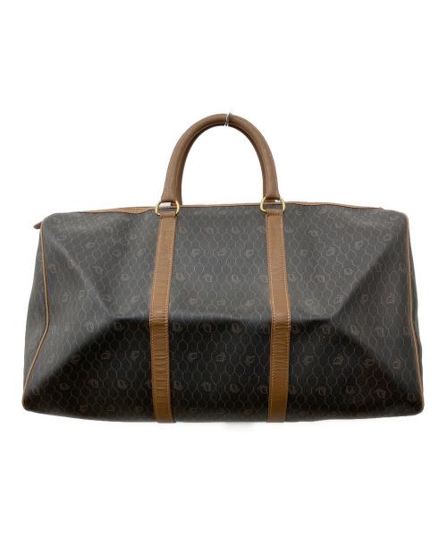 Christian Dior（クリスチャン ディオール）Christian Dior (クリスチャン ディオール) ハニカムボストンバッグ ブラウンの古着・服飾アイテム