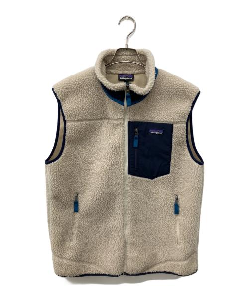Patagonia（パタゴニア）Patagonia (パタゴニア) クラシックレトロXベスト ベージュ サイズ:Lの古着・服飾アイテム