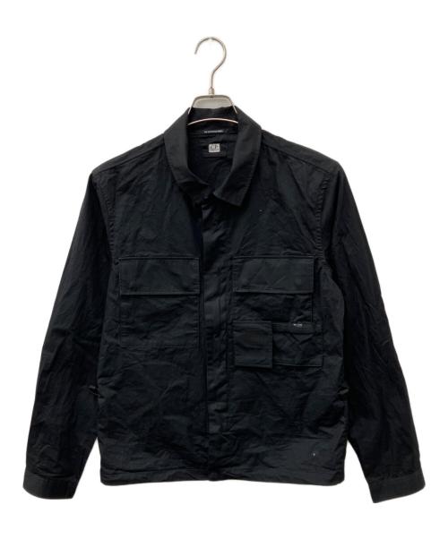 C.P COMPANY（シーピーカンパニー）C.P COMPANY (シーピーカンパニー) コットンユーティリティージャケット ブラック サイズ:Sの古着・服飾アイテム