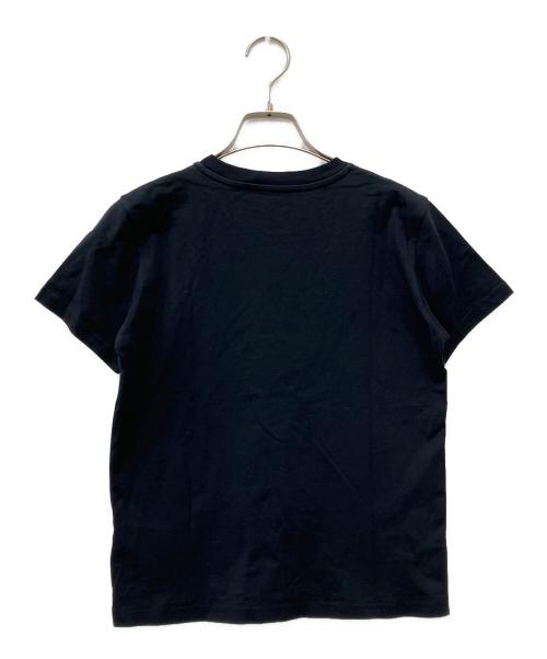MONCLER（モンクレール）MONCLER (モンクレール) Boys Logo Patch Crew-Neck Cotton T-Shirt ブラック サイズ:12の古着・服飾アイテム