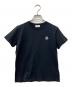 MONCLER（モンクレール）の古着「Boys Logo Patch Crew-Neck Cotton T-Shirt」｜ブラック