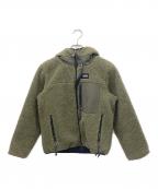 TAIONタイオン）の古着「ボアジャケット」｜カーキ