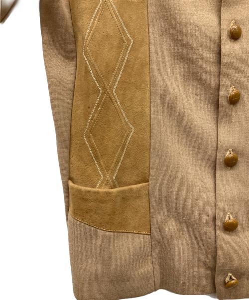 Sears the men's shop（シアーズ ザ メンズ ショップ）Sears the men's shop (シアーズ ザ メンズ ショップ) 切替カーディガン ブラウン サイズ:下記参照の古着・服飾アイテム