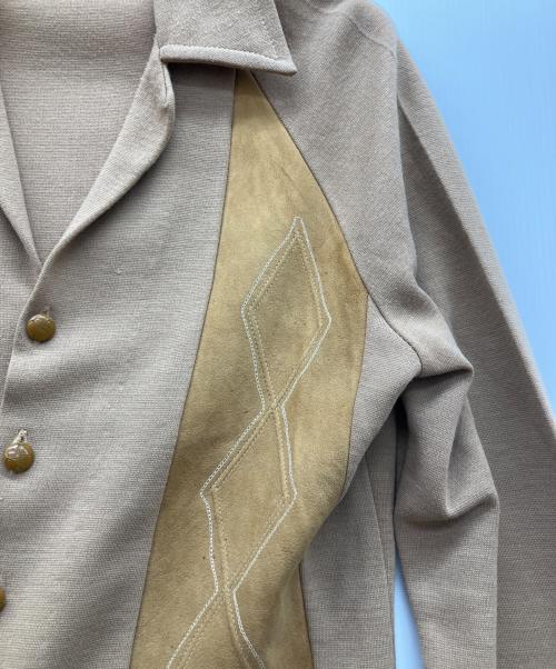 Sears the men's shop（シアーズ ザ メンズ ショップ）Sears the men's shop (シアーズ ザ メンズ ショップ) 切替カーディガン ブラウン サイズ:下記参照の古着・服飾アイテム