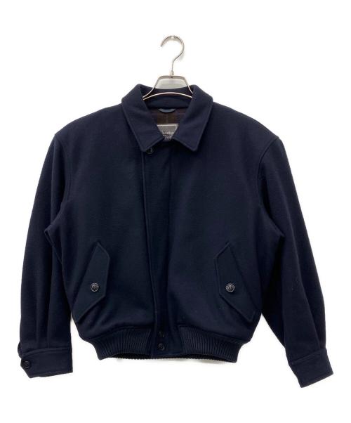 Christian Dior MONSIEUR（クリスチャンディオールムッシュ）Christian Dior MONSIEUR (クリスチャンディオールムッシュ) ウールボンバージャケット ネイビー サイズ:Sの古着・服飾アイテム