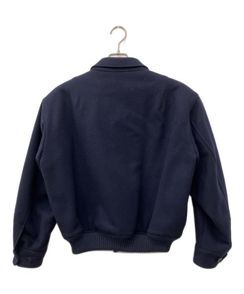 Christian Dior MONSIEUR（クリスチャンディオールムッシュ）Christian Dior MONSIEUR (クリスチャンディオールムッシュ) ウールボンバージャケット ネイビー サイズ:Sの古着・服飾アイテム