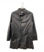 EMMETIエンメティ）の古着「ラムレザーコート」｜ブラック