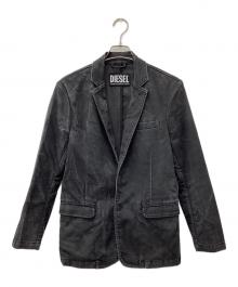 DIESEL（ディーゼル）の古着「デニムテーラードジャケット」｜ブラック