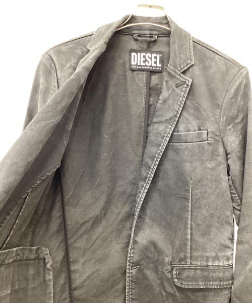 DIESEL（ディーゼル）DIESEL (ディーゼル) デニムテーラードジャケット ブラック サイズ:Mの古着・服飾アイテム