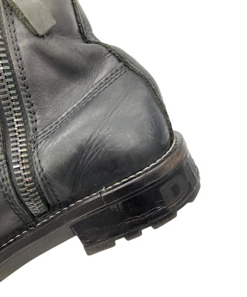 DIESEL（ディーゼル）DIESEL (ディーゼル) サイドジップブーツ ブラック サイズ:42の古着・服飾アイテム