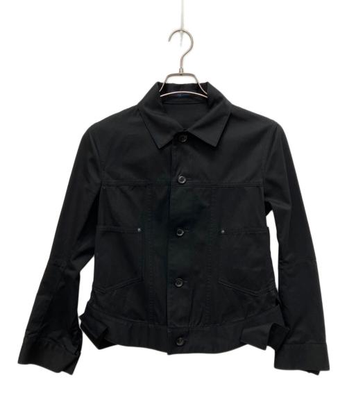 YOHJI YAMAMOTO REGULATION（ヨウジヤマモトレギュレーション）YOHJI YAMAMOTO REGULATION (ヨウジヤマモトレギュレーション) コットンシャツ ブラック サイズ:2の古着・服飾アイテム