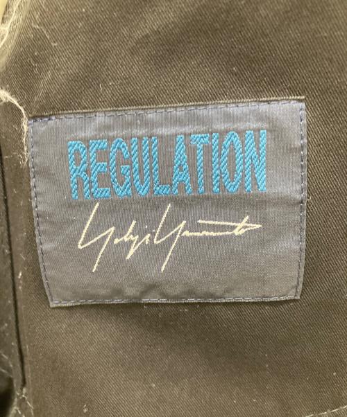 YOHJI YAMAMOTO REGULATION（ヨウジヤマモトレギュレーション）YOHJI YAMAMOTO REGULATION (ヨウジヤマモトレギュレーション) コットンシャツ ブラック サイズ:2の古着・服飾アイテム