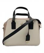 Kate Spadeケイトスペード）の古着「2WAYハンドバッグ」｜ホワイト