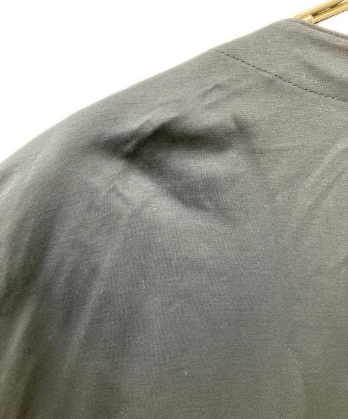 DRAWER（ドゥロワー）DRAWER (ドゥロワー) クルーネックコットンワンピース ネイビー サイズ:38の古着・服飾アイテム