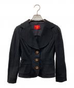 Vivienne Westwood RED LABELヴィヴィアンウエストウッドレッドレーベル）の古着「ビックカラー3Bジャケット」｜ブラック