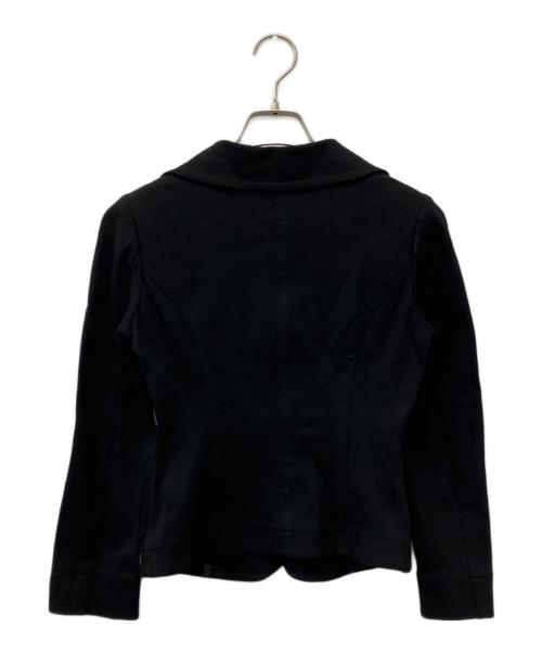Vivienne Westwood RED LABEL（ヴィヴィアンウエストウッドレッドレーベル）Vivienne Westwood RED LABEL (ヴィヴィアンウエストウッドレッドレーベル) ビックカラー3Bジャケット ブラック サイズ:1の古着・服飾アイテム