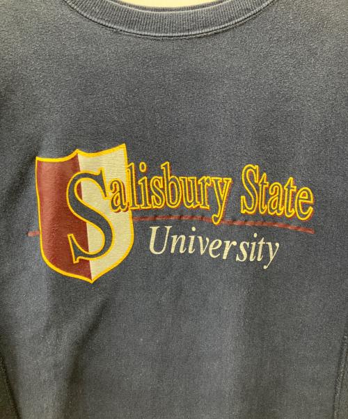 Champion（チャンピオン）Champion (チャンピオン) カレッジロゴプリントリバースウィーブスウェット ネイビー サイズ:Mの古着・服飾アイテム