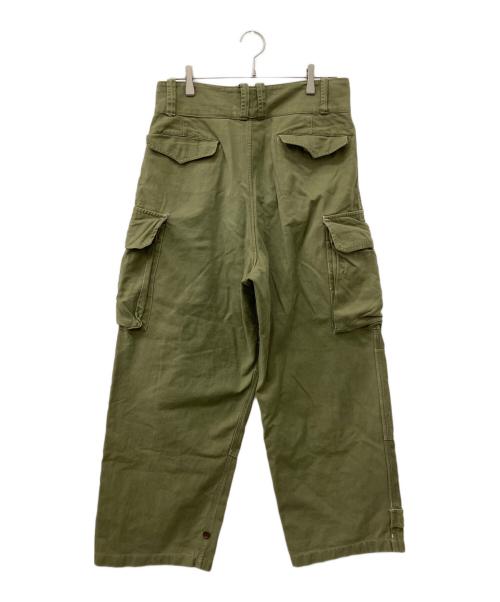 French Army（フランス軍）French Army (フランス軍) 50ｓM-47前期カーゴパンツ オリーブ サイズ:表記なしの古着・服飾アイテム