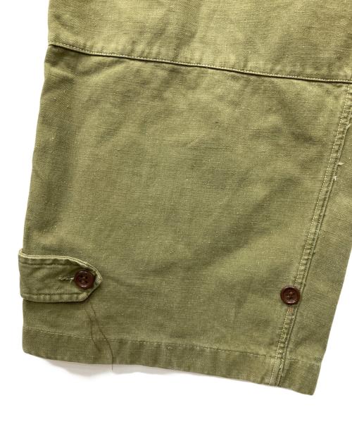 French Army（フランス軍）French Army (フランス軍) 50ｓM-47前期カーゴパンツ オリーブ サイズ:表記なしの古着・服飾アイテム