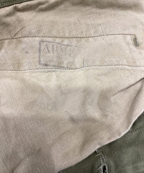 French Army（フランス軍）French Army (フランス軍) 50ｓM-47前期カーゴパンツ オリーブ サイズ:表記なしの古着・服飾アイテム