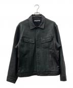 SUPREMEシュプリーム）の古着「18AW LEATHER TRUCKER JACKET」｜ブラック