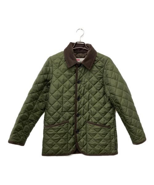 Traditional Weatherwear（トラディショナルウェザーウェア）Traditional Weatherwear (トラディショナルウェザーウェア) WAVERLYキルティングジャケット カーキ サイズ:36の古着・服飾アイテム