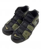 NIKEナイキ）の古着「Air More Uptempo 96」｜オリーブ×ブラック
