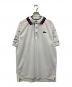 LACOSTE SPORTラコステスポーツ）の古着「ポロシャツ」｜ホワイト