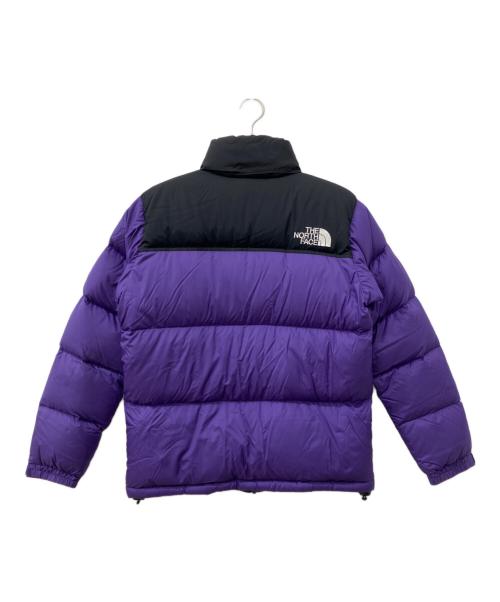 THE NORTH FACE（ザ ノース フェイス）THE NORTH FACE (ザ ノース フェイス) ヌプシダウンジャケット パープル×ブラック サイズ:Lの古着・服飾アイテム