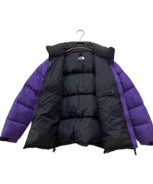 THE NORTH FACE（ザ ノース フェイス）THE NORTH FACE (ザ ノース フェイス) ヌプシダウンジャケット パープル×ブラック サイズ:Lの古着・服飾アイテム