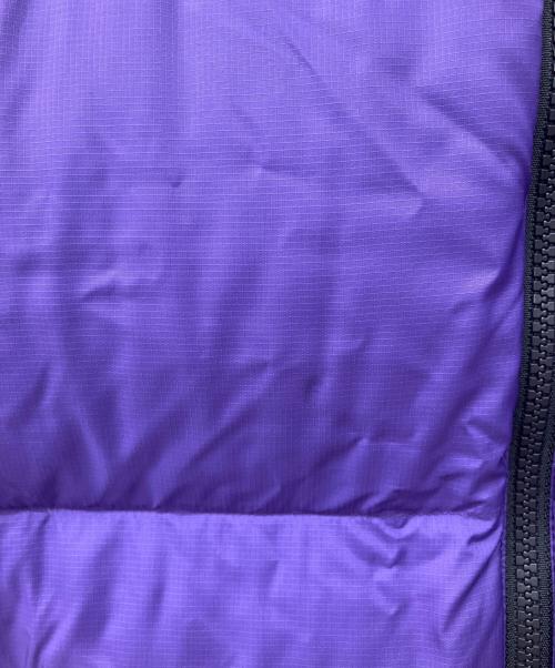 THE NORTH FACE（ザ ノース フェイス）THE NORTH FACE (ザ ノース フェイス) ヌプシダウンジャケット パープル×ブラック サイズ:Lの古着・服飾アイテム