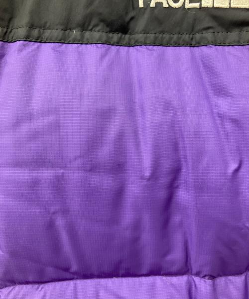 THE NORTH FACE（ザ ノース フェイス）THE NORTH FACE (ザ ノース フェイス) ヌプシダウンジャケット パープル×ブラック サイズ:Lの古着・服飾アイテム